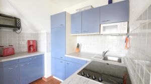 Der Blick zur Küche ...