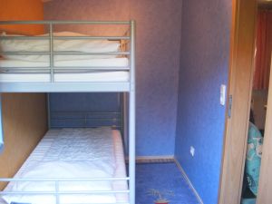 Doppelstockbett- ideal für Kinder in separatem Schlafraum des Ferienhauses