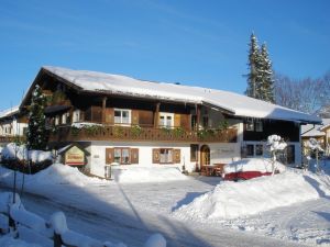 Unser Haus im Winter