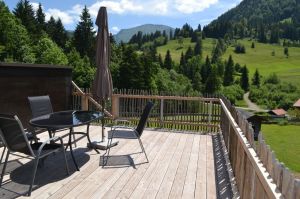 Bild 14: Ferienwohnung Köbi, nur mit Hund im Allgäu. Haus Christl Cranz Steibis