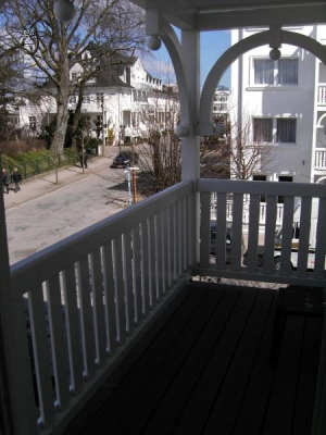 2. Balkon - Zugang von der Küche aus