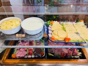 So startet man perfekt in den Tag. Reichhaltige Auswahl am Frühstücksbuffet täglich von 8 Uhr bis 10 Uhr